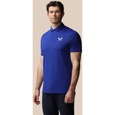 Heren Golf Essential Polo - Blauw
