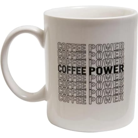 Mister Tee - Coffee Power Mok/beker - Wit