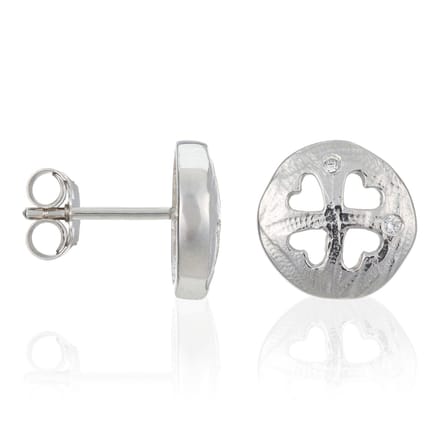 Orphelia Oorbel Zirconium Sterling Zilver 925
