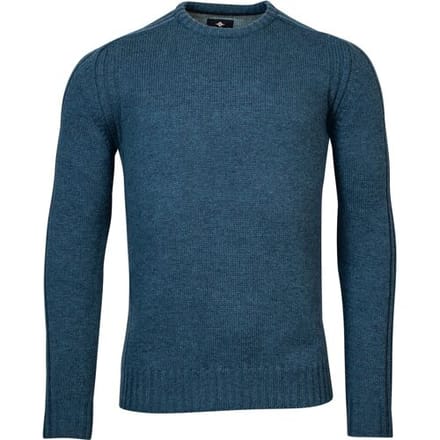 Baileys Trui Crew Neck Subtle Structure Pattern Raf Blue / male