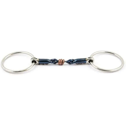 Dubbel bit voor paarden Jump'In Blue Steel