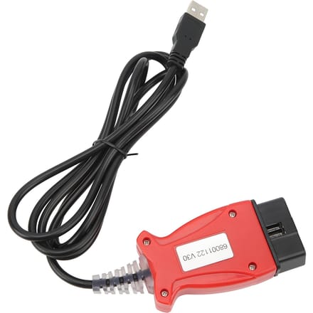 Câble d'Interface de Diagnostic Scanner OBD2 Lecteur de Codes d'Erreur Adaptateur Licence Complète Remplacement pour Ford UCDS Pro black