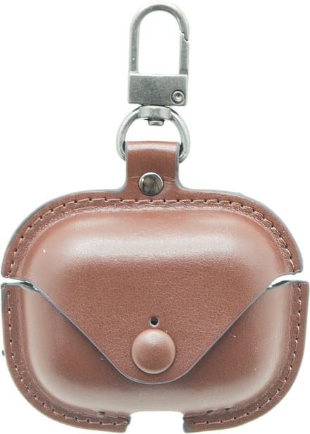 Premium Hoesje Geschikt Voor Airpods 3 Case Bruin Oplaadcase Leer