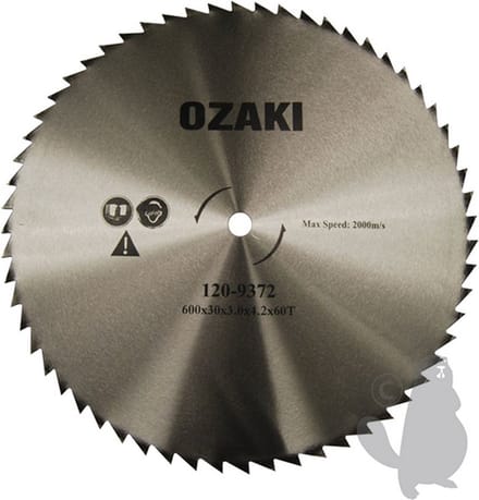 Mes voor cirkelzaag, Ø: 600mm