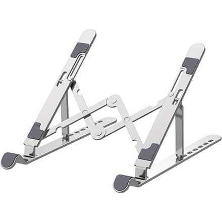 Support pliable pour ordinateur portable de 11 à 17 pouces, support de refroidissement pour ordinateur portable 10-13IN white