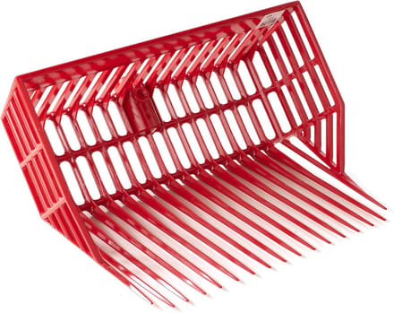 DuraPitch II Vorkhoofd - Duurzaam Polycarbonaat Met Basketbaldesign - Kleur Rood