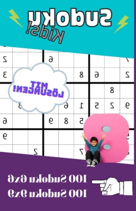 Sudoku Kinder Boek - Zahlenpuzzels Logica - Hersentraining - Twee Soorten Puzzels - DIN A5 Formaat - Niet gespecificeerd