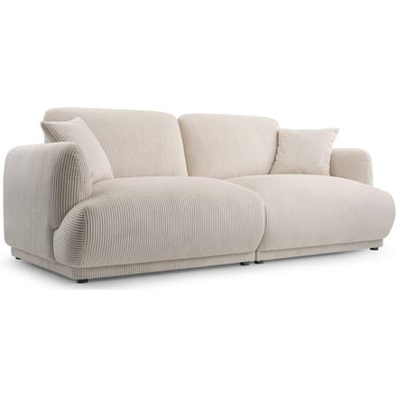 3-zitsbank Chianti ribstof | NADUVI Collection