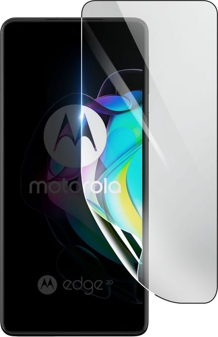 3mk, Geschikt voor Motorola Edge 20, Schokbestendige Hydrogel Screenprotector, Transparant