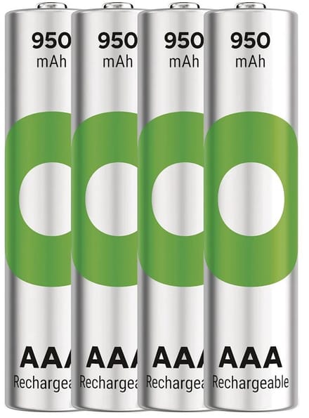 Oplaadbare AAA 950 mAh 4 stuks box