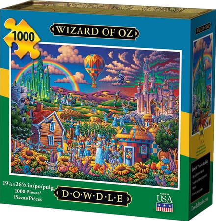 Puzzel 1000 stukjes - Magische reis naar Oz