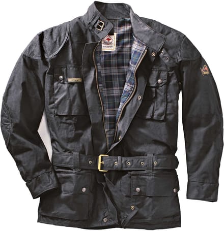 Scippis Cruiser Jacket – Outdoorjas met biker-look. 100% waterdicht