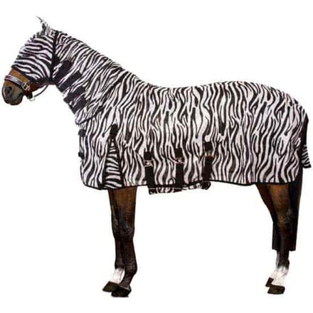 Imperial Riding Vliegen- UVdeken - Met Masker - Zebra - 155 cm