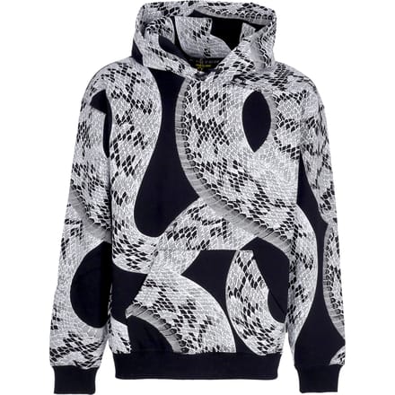 Hoodie Man Boa Hoodie zwart