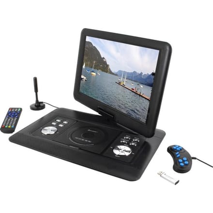Soundmaster PDB1600SW - Portable DVD-speler met DVB-T2 HD-tuner en 15,4” TFT-LCD-scherm