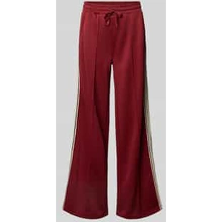 Wide leg sweatpants met tunnelkoord, model 'ADA'