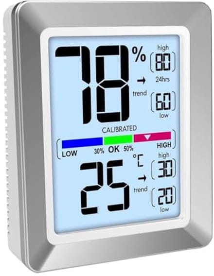 Moderne Wetterstation met Touchsensor en Kleurendisplay