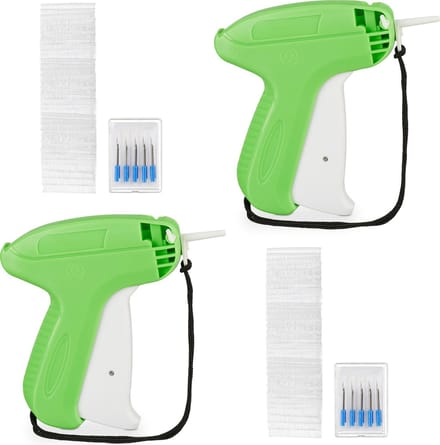 2x Textieltang - ridderspoortang - aanschietpistool - schietpistool voor labels