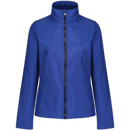 Regatta Opvallende Dames/dames Ablaze Afdrukbaar Soft Shell-jasje (Koningsblauw/zwart)