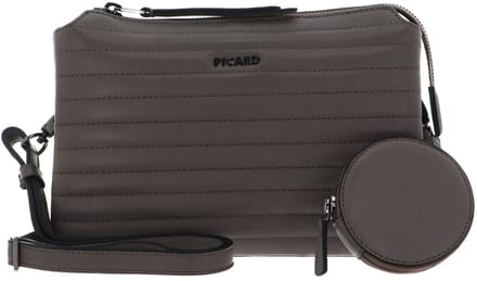 PICARD schoudertas Evolute Crossbody Bag Gravel Taupe