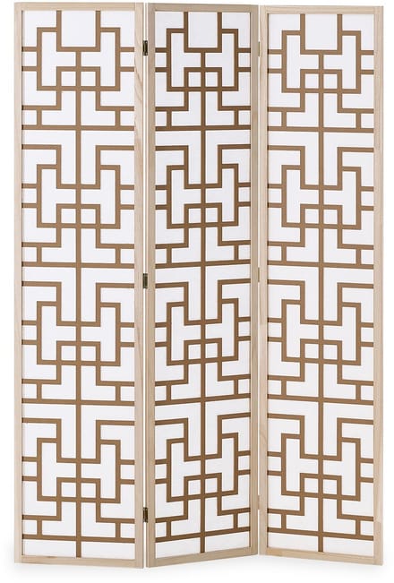 Homestyle4u Kamerscherm - 120x170 cm - natuur