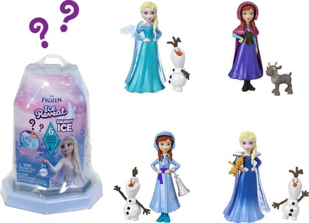 Disney Frozen Ice Reveal met 6 verrassingen en mini figuurtje - Squishy - 9 cm groot