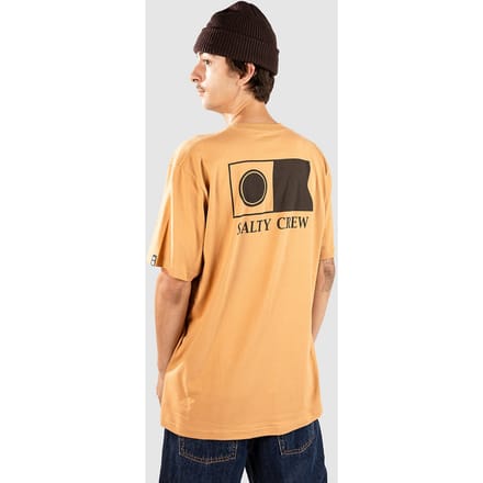 Salty Crew Flagship T-Shirt bruin