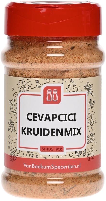 Van Beekum Specerijen - Cevapcici Kruidenmix - Strooibus 200 gram