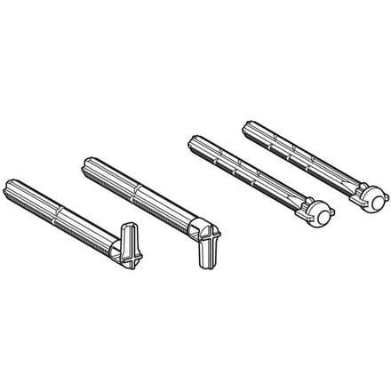 Geberit replacement push bar/release lever for Sigma 60 actuator plate 242.588.00.1