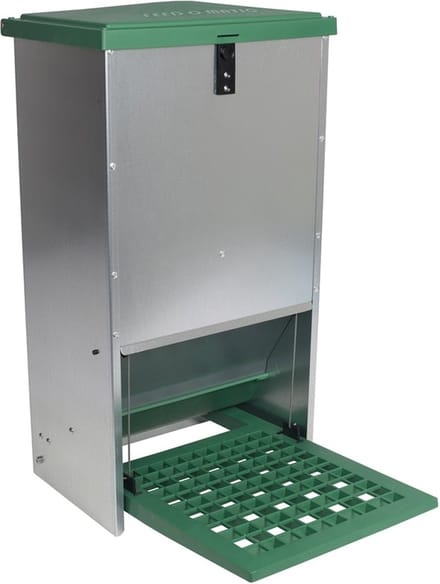 Automatische voerbak 20 kilo - Voedersilo - Kip - voersilo kippen