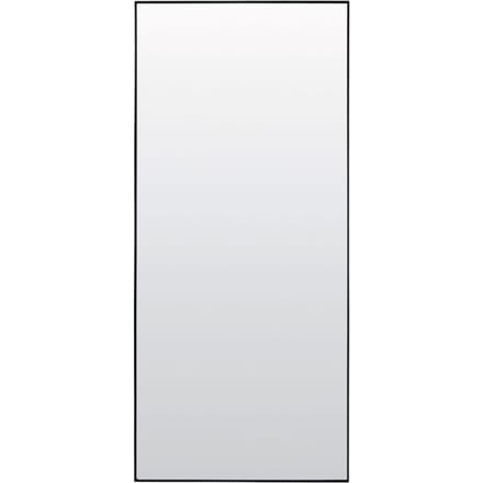 Light & Living spiegel 80x1,5x180 cm zeneta glas+zwart