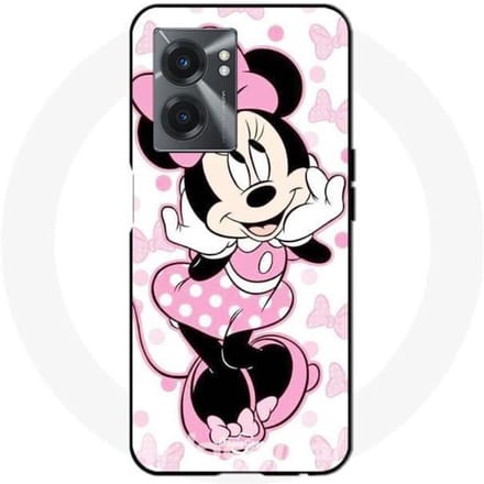 Coque Realme V23 Minnie Mouse rose Disney Cartoon - Maniacase