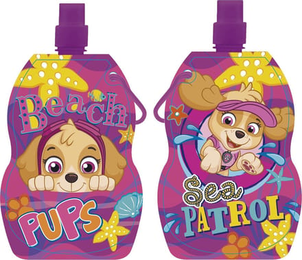 Schoolbeker Opvouwbaar - Paw Patrol - 500 Ml - Paars - Bidon - Drinkfles - Nickelodeon