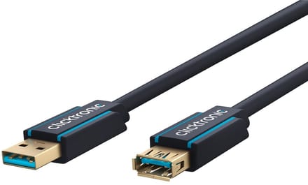 Clicktronic USB-A Extension Cable 1.8 m