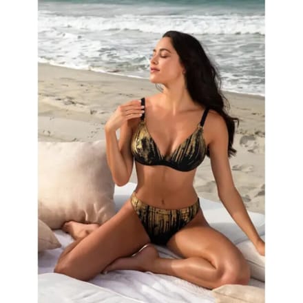 Lise Charmel bikini soutien- gorge triangle en slip Zwart FR 90C (EU 75C)