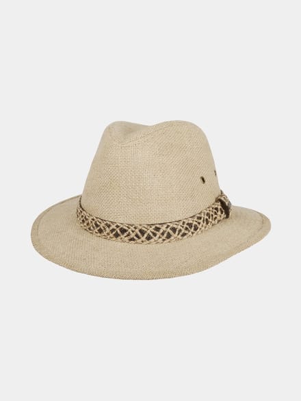 Bluford - Hennep hoed - Beige