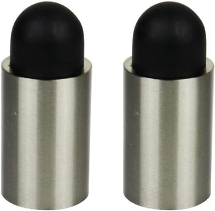 Deurstopper Set - Deurvanger Muur - Deuren Beschermen - Rubberen Bumper - 2 Stuks - Brons