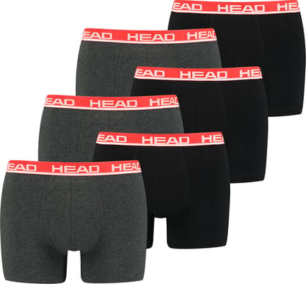 BOXERS Set van 6 Head Basic Boxerbroeken voor heren, Shorts, ondergoed, ondergoed