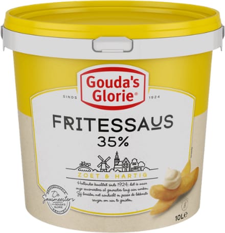 Gouda’s Glorie | Fritessaus | Geel | 35% | 10 liter