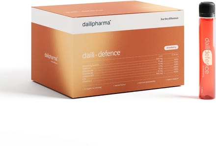 Dailipharma Daili Defence - Vloeibaar Voedingssupplement - Immuniteit Boost - Natuurlijke Ingrediënten - Vlierbessen Extract