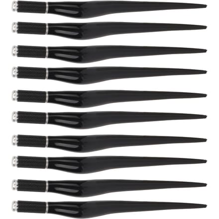 10pcs Stylo Microblading Tatouage Manuel Semi-Permanent Sourcil Lèvre Eyeliner Stylos Microblading Noir black