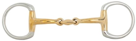 BR DUBBEL GEBROKEN BUSTRENS SOFT CONTACT 14 MM Bruin-brons