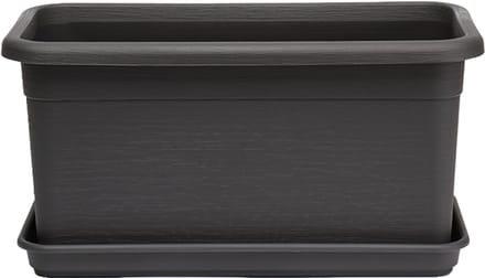Elezza Plantenbak Decor Fioriera L82 x B32 x H31 cm - Antraciet