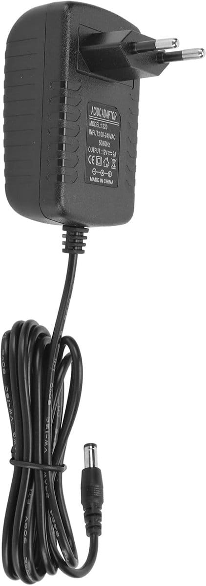 12V 2A External Power Adapter AC To DC Charging Protection for Wireless Router (EU Plug)