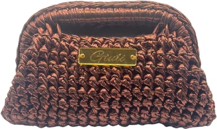 Giuli - Clutch - Brons - Amorina - Bronzea - Handgemaakt - Handtas