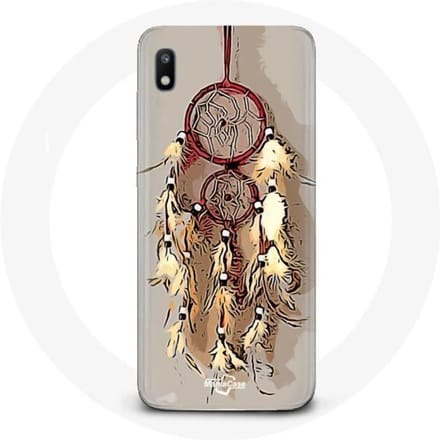 Coque pour Samsung Galaxy A10 Attrape Rêve Marron bruin