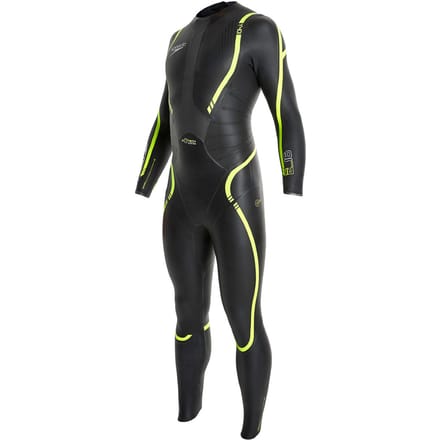 Speedo Triathlon Elite E16 Fullsuit Zwart/Geel Heren Wetsuit 8 10459A599