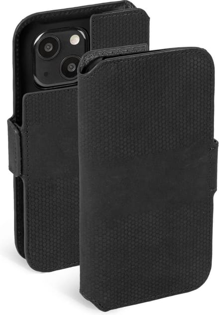 Krusell Leather Phone Wallet Apple iPhone 13 - black