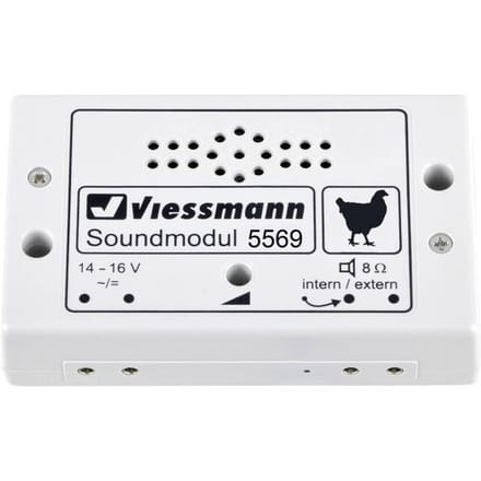 Viessmann Modelltechnik 5569 Geluidsmodule Kippenboerderij Kant-en-klare module
