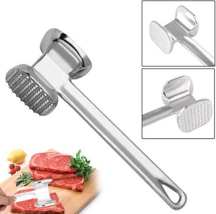 Igoods Vleeshamer - Vleesvermalser - Tenderizer - Aluminium